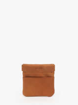 Porte-monnaie Oil Cuir Etrier Marron oil EOIL5005