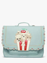 Cartable 2 Compartiments Jeune premier Bleu daydream girls G