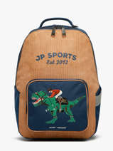 1 Compartment Backpack Jeune premier Brown daydream boys B