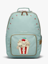1 Compartment Backpack Jeune premier Blue daydream girls G