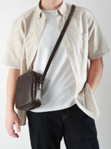 Crossbody Bag Arthur & aston Brown leon 8-vue-porte