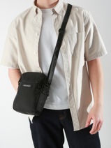 Crossbody Bag Serge blanco Black control CTL13005-vue-porte