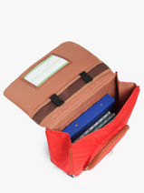 1 Compartment Satchel Tann