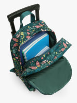 2-compartment Wheeled Schoolbag Tann