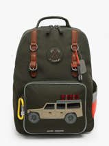 Bobby 1 Compartment Backpack Jeune premier Green daydream boys B