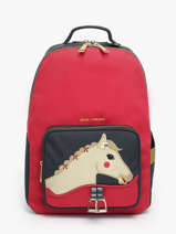 1 Compartment Backpack Jeune premier Red daydream girls G