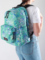 1 Compartment Backpack With 16" Laptop Sleeve Eastpak Blue authentic EK0A5BIK-vue-porte