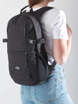 Sac  Dos 1 Compartiment + Pc 16" Eastpak Marron core series EK0A5BL3-vue-porte