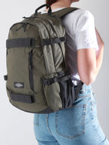 1 Compartment Backpack With 16" Laptop Sleeve Eastpak Green core series EK0A5BL7-vue-porte