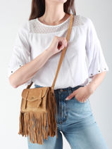 Sac Mini Indispensable Folk Cuir Paul marius Marron folk MINIFOL-vue-porte