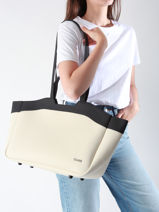Shopping Bag Bag Cluse Beige bag CX154-vue-porte