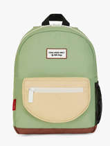 Backpack Hello hossy Green cool kids O6