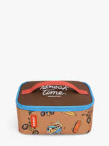 Lunch Bag Hello hossy Brown cool kids P