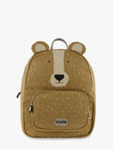 Mini Backpack 1 Compartment Trixie Brown animals 90