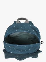 Mini Backpack 1 Compartment Trixie Blue animals 90-vue-porte