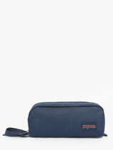 Trousse 1 Compartiment Jansport Bleu back to school EA5BJ4