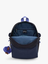 Mini Sac  Dos Kipling Bleu back to school K00253-vue-porte