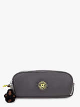 3-compartment Pouch Back To School Kipling Gray back to school K13564