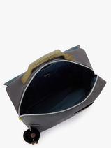 Cartable 1 Compartiment Kipling Gris back to school KI6891-vue-porte