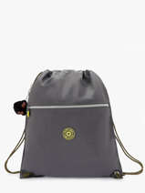 Gym Bag Kipling Gray back to school K09487