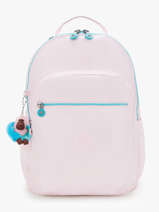 Sac  Dos 2 Compartiments + Pc 15" Kipling Rose back to school KI7135
