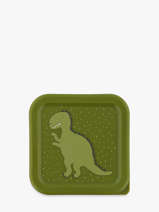 Lunch Bag Trixie Green animals 5