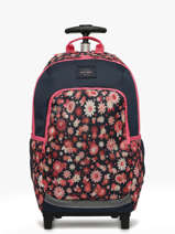 2-compartment Wheeled Schoolbag Rip curl Blue mixed 4BWBA