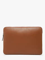 Leather Flandres 15'' Laptop Cover Etrier Brown flandres EFLA8835