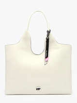 Sac Port paule K Ikon Polyurethane Karl lagerfeld Blanc k ikon A3W30096