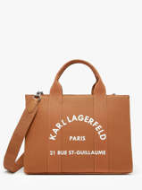 Sac Port� Main Rsg Coton Karl lagerfeld Marron rsg A1W50010