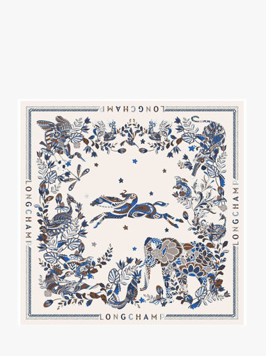 Longchamp Soie gots Etole Rose