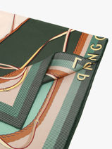 Longchamp Soie gots Etole Vert-vue-porte