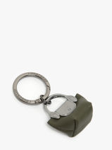 Longchamp Le pliage xtra Key rings Green-vue-porte