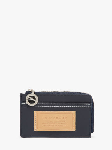 Longchamp Le pliage xtra animation ecuss Bill case / card case Blue