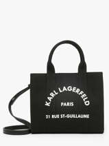 Shoulder Bag Rsg Cotton Karl lagerfeld Black rsg A1W50118