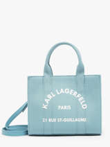 Sac Bandouli�re Rsg Coton Karl lagerfeld Bleu rsg A1W50118