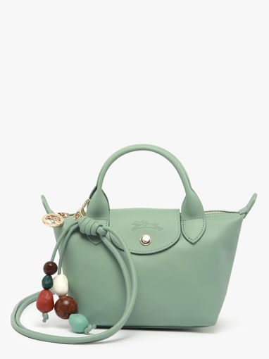 Longchamp Le pliage xtra perles Sacs port� main Bleu