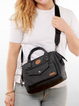 Crossbody Bag Crossbody S Cabaia Black crossbody S-vue-porte