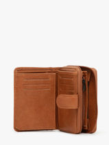 Wallet Gracieuse Hexagona Brown gracieuse 318189-vue-porte