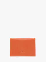 Card Holder Marina Leather Katana Orange marina 753103