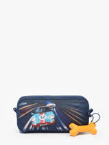 Trousse 3 Compartiments Rowan 2.0 Stones and bones Bleu boys B