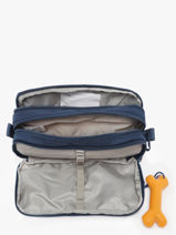 Pencil Case 3 Compartments Rowan 2.0 Stones and bones Blue boys B-vue-porte