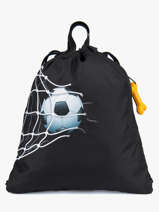Gym Bag Hazel Boys Stones and bones Black boys HAZEL-B