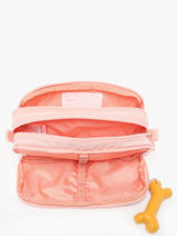 Pencil Case 3 Compartments Stones and bones Pink girls G-vue-porte