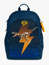2-compartment Backpack Stones and bones Blue boys B