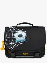 Cartable 2 Compartiments Lily Boys Stones and bones Noir boys B
