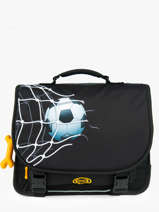 Cartable Cedar 2 Compartiments Stones and bones Noir boys B