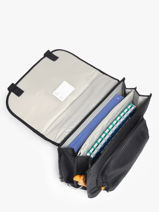 2-compartment Cedar Satchel Stones and bones Black boys B-vue-porte