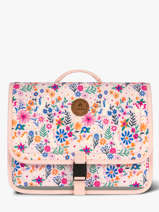 Cartable 2 Compartiments Cabaia Rose school M