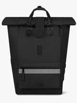 Backpack With 17" Laptop Sleeve Cabaia Black adventurer L
